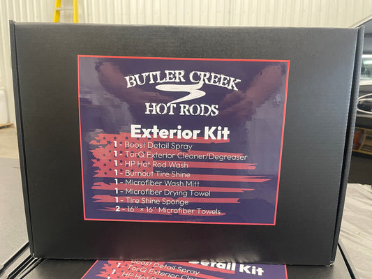 Butler Creek Hot Rods Exterior Detailing Kit